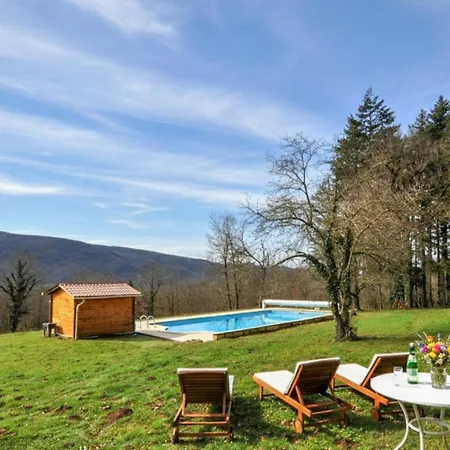 度假居 Authentique Maison Piscine Saint-Amans-Valtoret